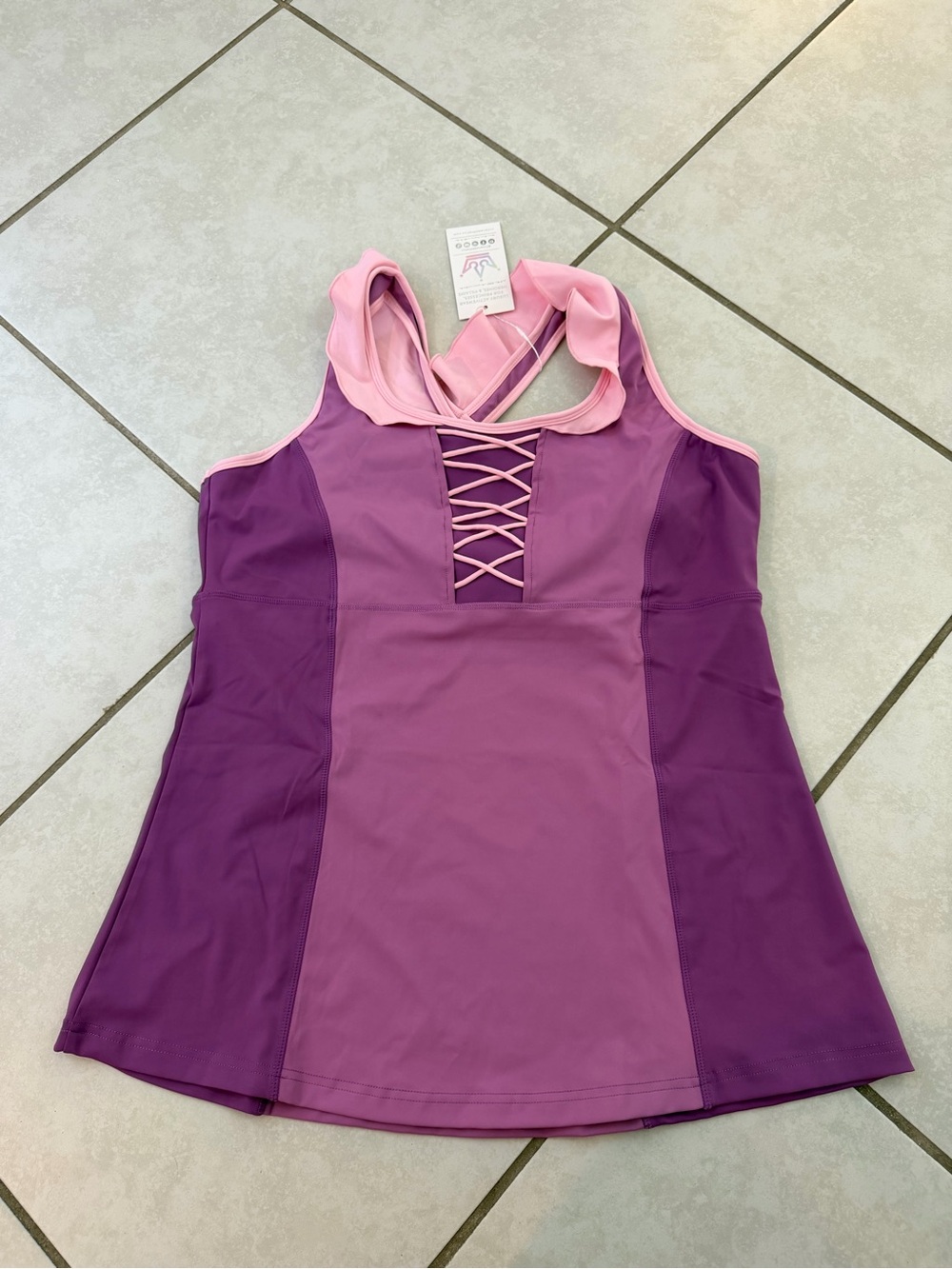 ** Original Design** Crowned Athletics Rapunzel Athletic Tank